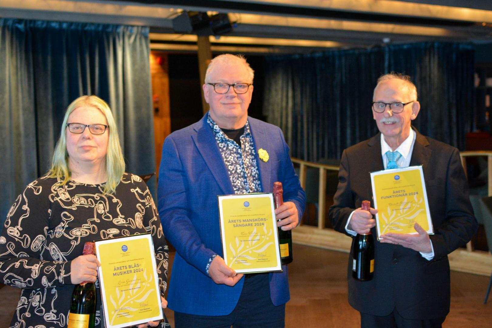 Mottagare till årets förbundspriser 2024.